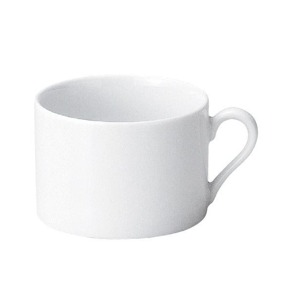 ミヤザキ食器 エムスタイル トッカータ カップ ホワイト TT0104WH 1個（ご注文単位4個）【直送品】
