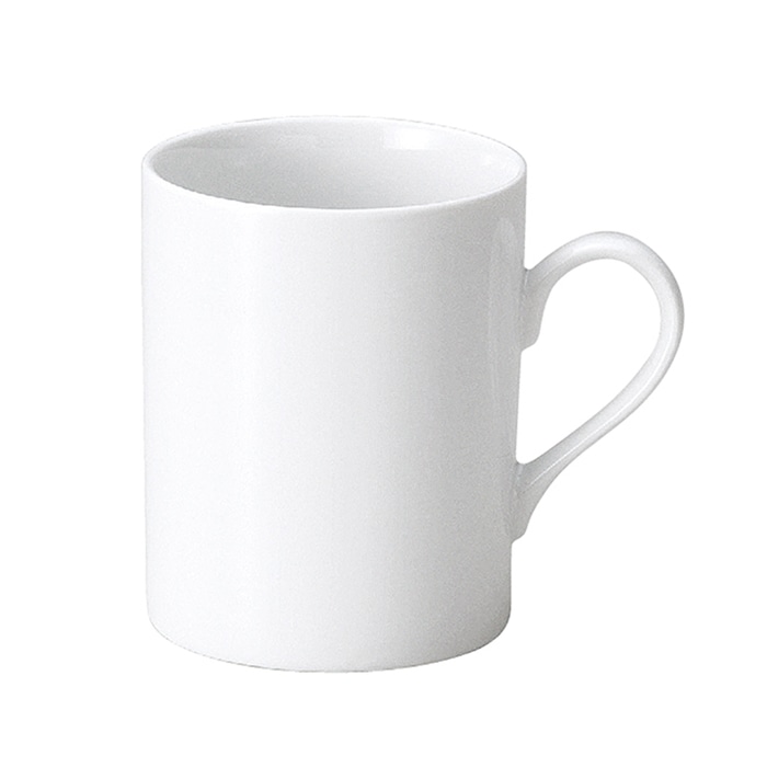 ミヤザキ食器 エムスタイル トッカータ マグ 400cc ホワイト TT0114WH 1個（ご注文単位4個）【直送品】
