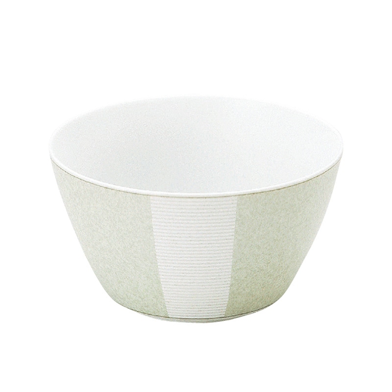 ミヤザキ食器 エムスタイル トッカータ ミッシェーラ シリアルボール 14cm グリーン TT1403MIGR 1個（ご注文単位4個）【直送品】