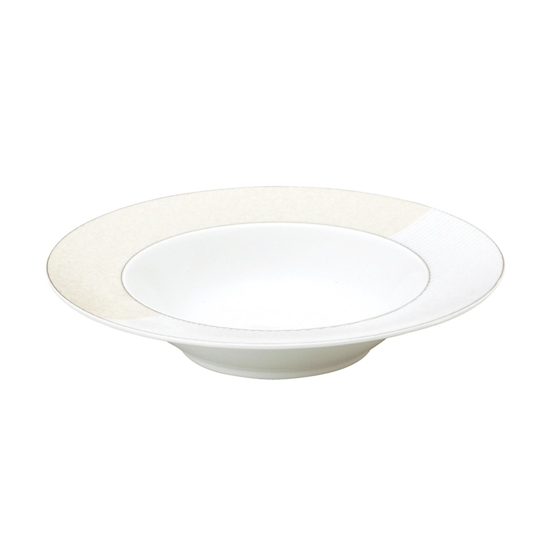 ミヤザキ食器 エムスタイル トッカータ ミッシェーラ クーププレート 24cm イエロー TT2402MIYE 1個(ご注文単位4個)【直送品】