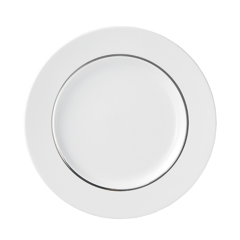 ミヤザキ食器 エムスタイル トッカータ プレート 21cm プラチナ TT2101PL 1個（ご注文単位4個）【直送品】