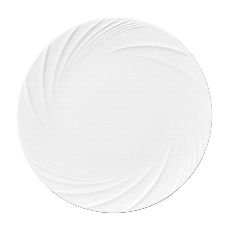 ミヤザキ食器 エムスタイル マグネシア ベール プレート 28cm MG2861VEWH 1個（ご注文単位3個）【直送品】