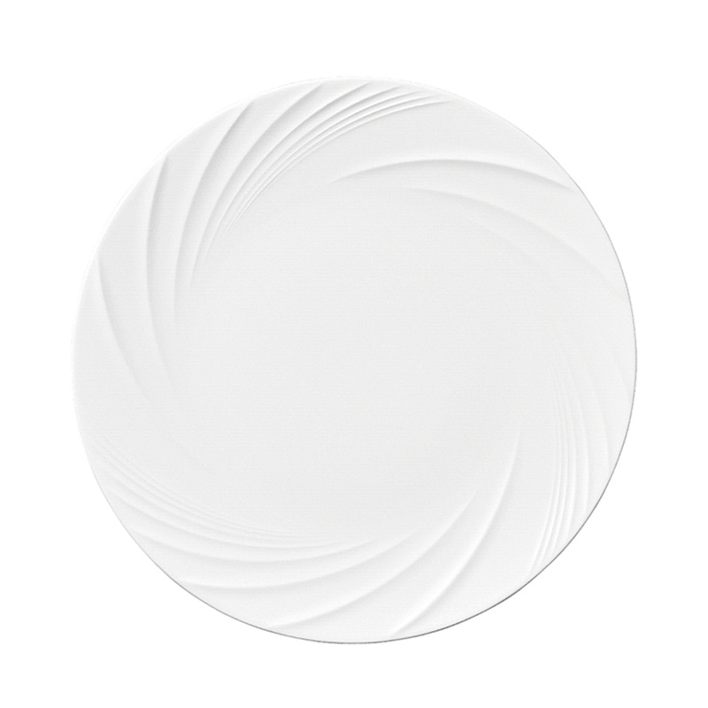 ミヤザキ食器 エムスタイル マグネシア ベール プレート 21cm MG2161VEWH 1個（ご注文単位6個）【直送品】