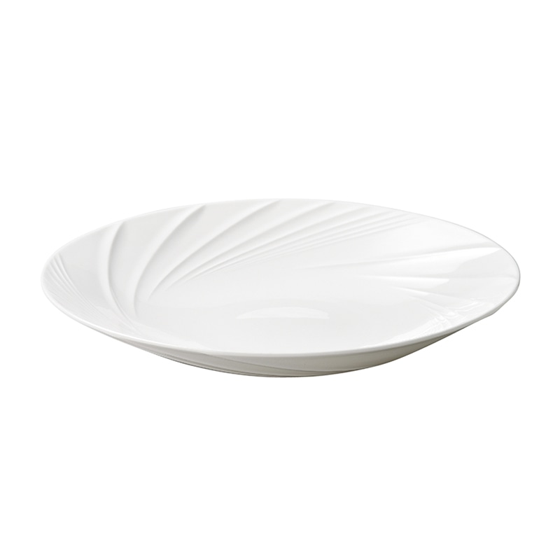 ミヤザキ食器 エムスタイル マグネシア ベール クーププレート 27.5cm MG2702VEWH 1個（ご注文単位2個）【直送品】