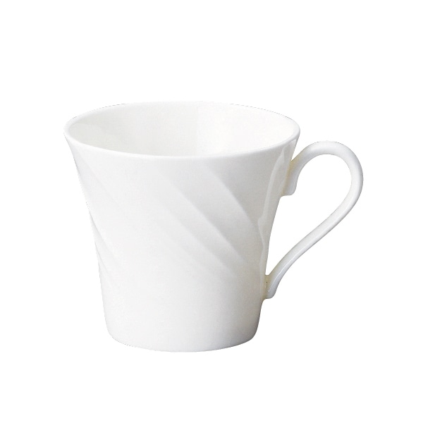 ミヤザキ食器 エムスタイル マグネシア ベール コーヒーカップ MG0304VEWH 1個（ご注文単位6個）【直送品】