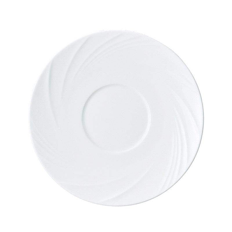 ミヤザキ食器 エムスタイル マグネシア ベール コーヒーソーサー MG0305VEWH 1個（ご注文単位6個）【直送品】