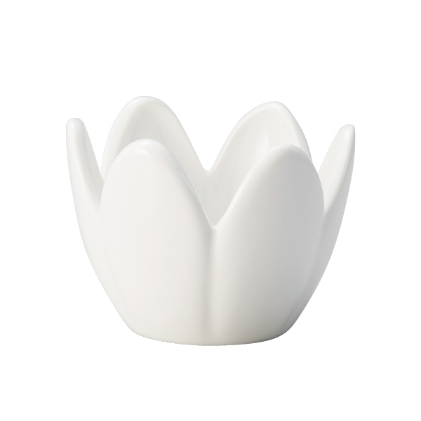 ミヤザキ食器 エムスタイル ピッコロビアンカ ペタルボール 9cm PB0109D 1個（ご注文単位6個）【直送品】