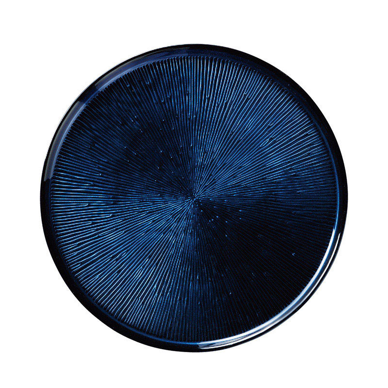 ミヤザキ食器 エムスタイル フィラ 切立プレート 20cm ブルー FL2001BL 1個（ご注文単位2個）【直送品】