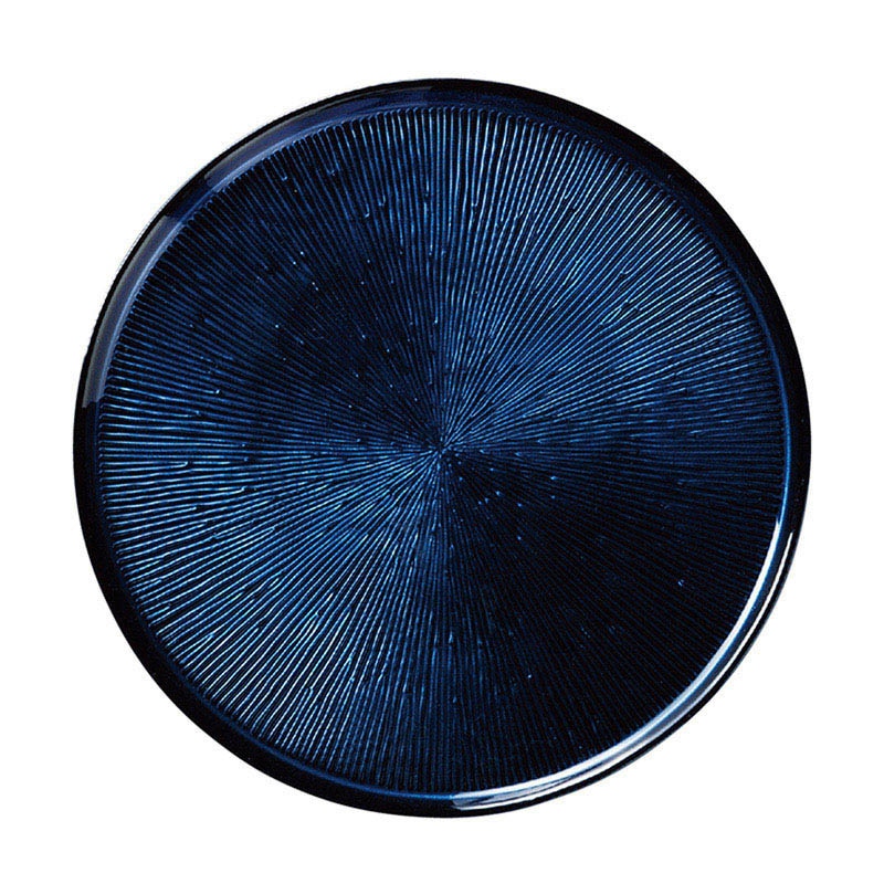 ミヤザキ食器 エムスタイル フィラ 切立プレート 25cm ブルー FL2501BL 1個（ご注文単位2個）【直送品】