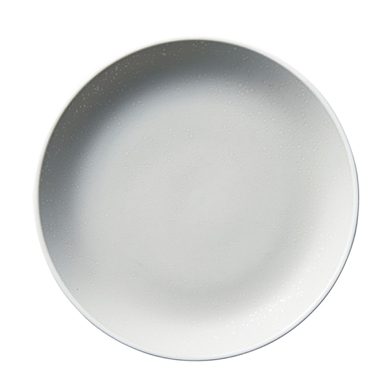 ミヤザキ食器 エムスタイル アンジー プレート 24cm マットグレー AG2401GY 1個（ご注文単位3個）【直送品】