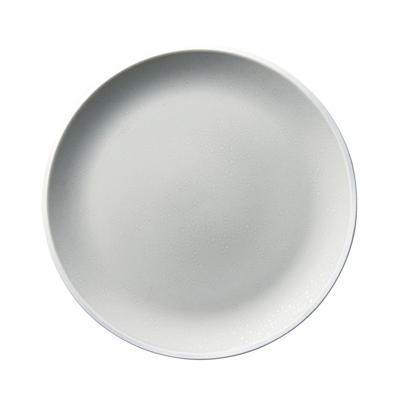 ミヤザキ食器 エムスタイル アンジー プレート 19cm マットグレー AG1901GY 1個（ご注文単位6個）【直送品】