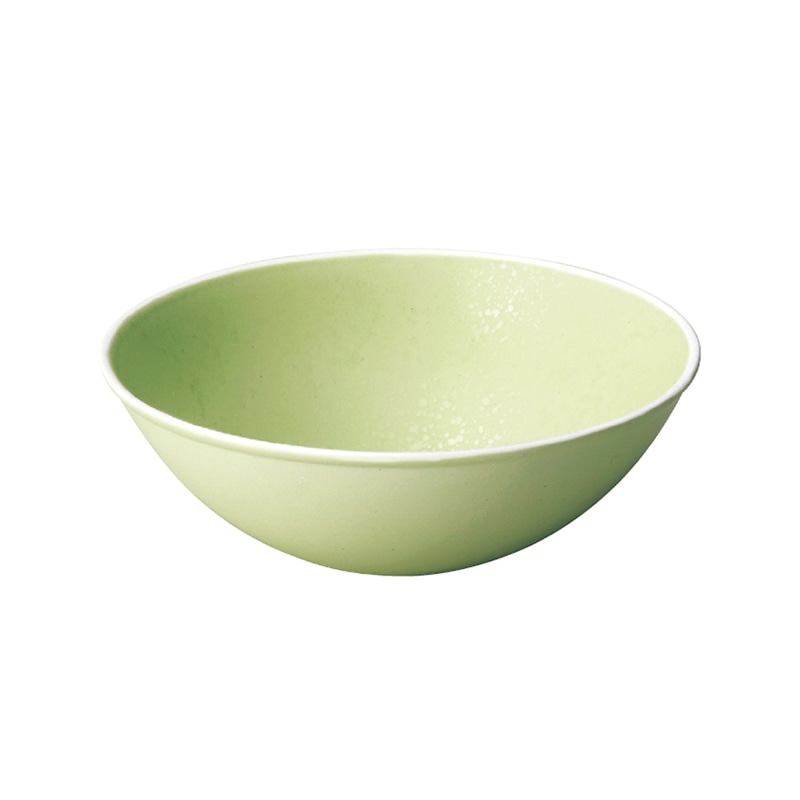 ミヤザキ食器 エムスタイル アンジー フルーツボール 14cm マットグリーン AG1403GR 1個（ご注文単位6個）【直送品】