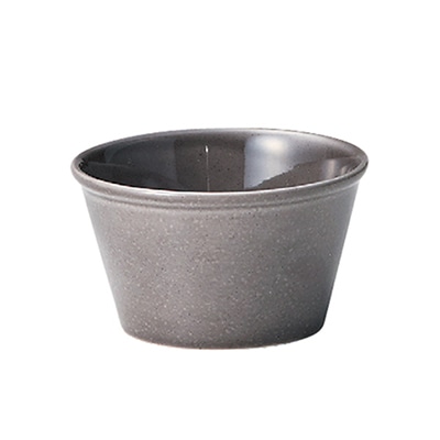 ミヤザキ食器 エムスタイル アンジー ココット 7cm ウォームグレー AG0709WG 1個（ご注文単位6個）【直送品】