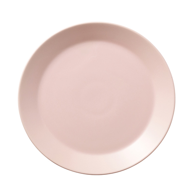 ミヤザキ食器 エムスタイル ライク プレート 21.5cm ピンク LK2101PK 1個（ご注文単位3個）【直送品】