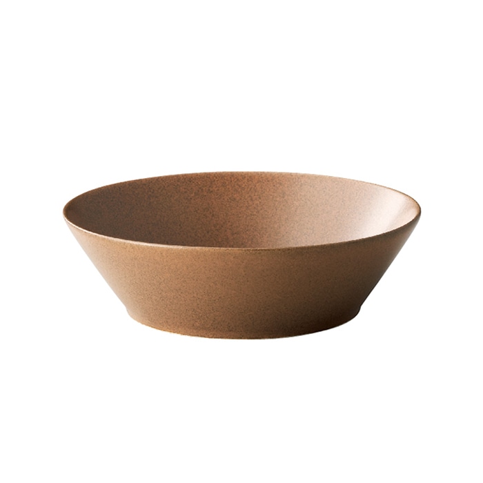 ミヤザキ食器 エムスタイル ライク クープボール 13cm ブラウン LK1303BR 1個（ご注文単位6個）【直送品】