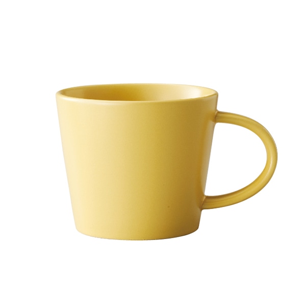 ミヤザキ食器 エムスタイル ライク マグ 220cc イエロー LK0104YE 1個（ご注文単位6個）【直送品】