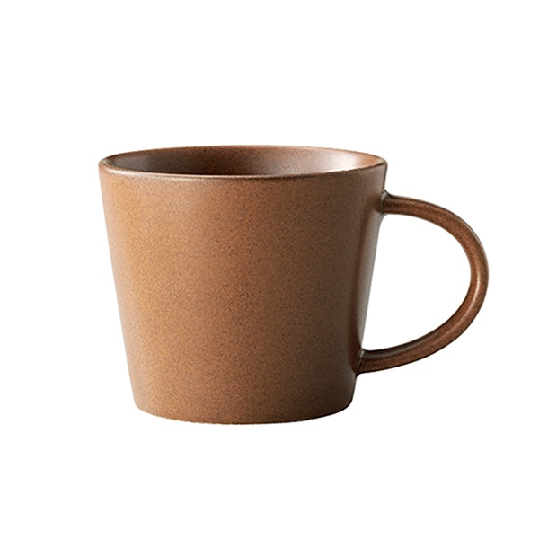 ミヤザキ食器 エムスタイル ライク マグ 220cc ブラウン LK0104BR 1個（ご注文単位6個）【直送品】