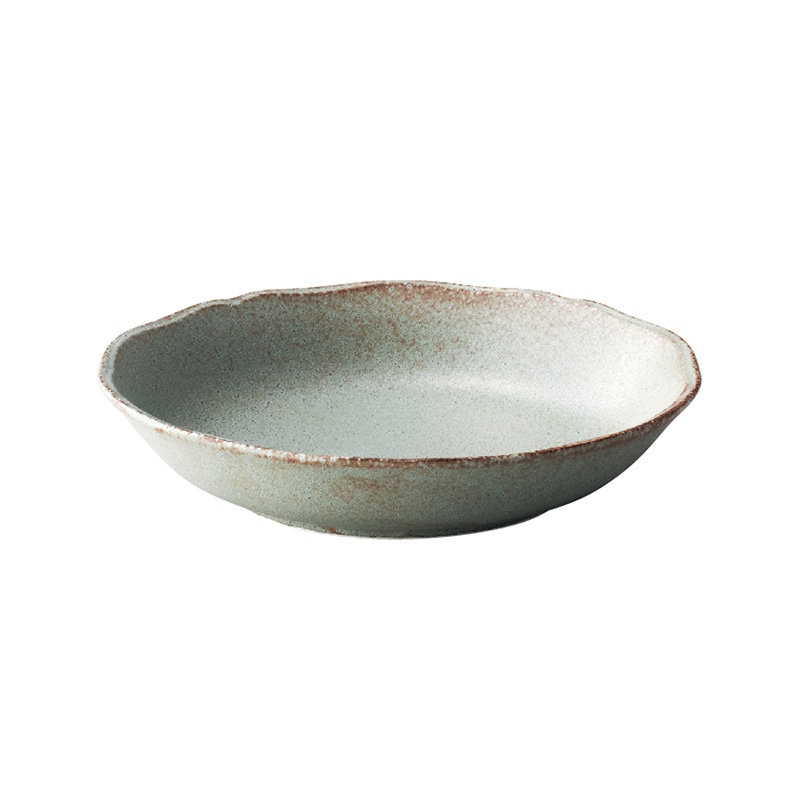 ミヤザキ食器 エムスタイル 梨花 フルーツボール 14cm グレー RN1403GY 1個（ご注文単位6個）【直送品】