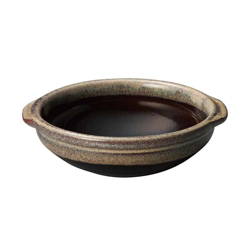 ミヤザキ食器 エムスタイル エルモ 両手付きボール 20cm ダークブラウン EL2048DB 1個（ご注文単位12個）【直送品】