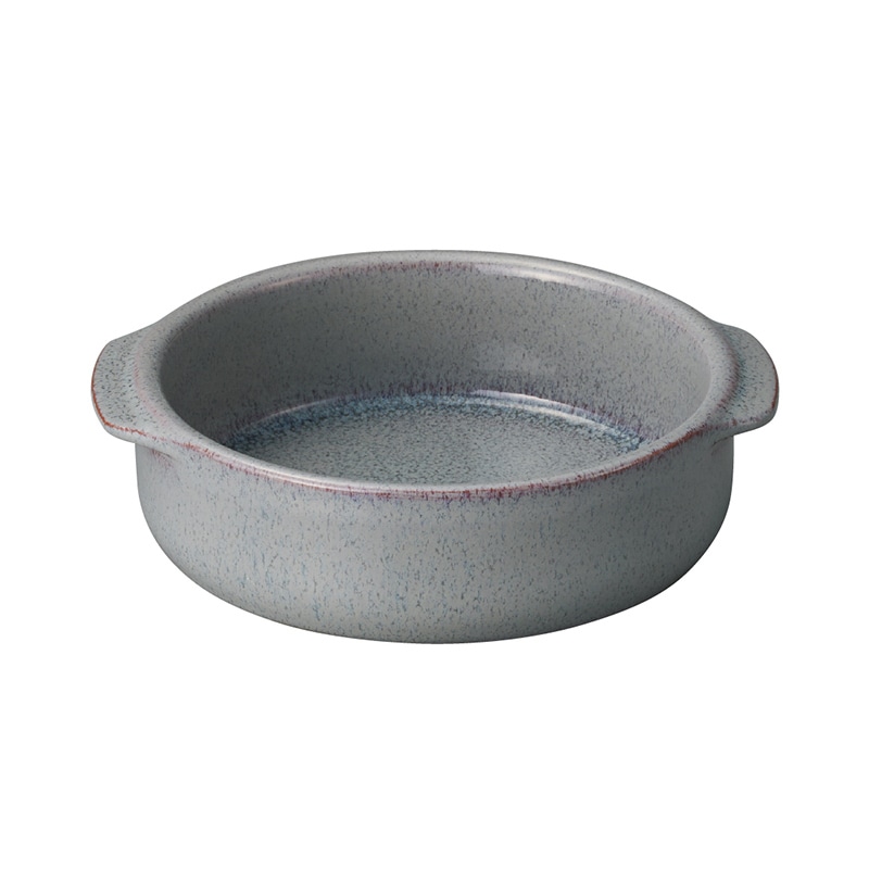 ミヤザキ食器 エムスタイル エルモ 両手キャセロール 15.5cm ホワイトグレー EL1508GY 1個（ご注文単位24個）【直送品】