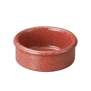 ミヤザキ食器 エムスタイル エルモ ラウンドディッシュ 7cm ブリックレッド EL0738RD 1個（ご注文単位4個）【直送品】