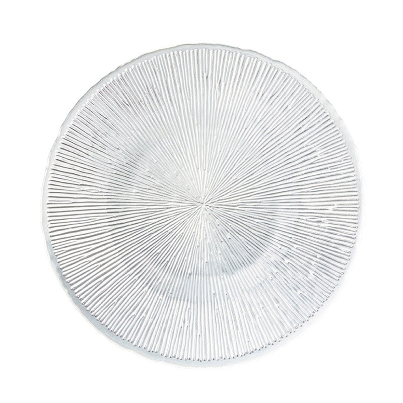 ミヤザキ食器 エムスタイル フィラ プレート 21cm クリア FL2111CL 1個（ご注文単位2個）【直送品】