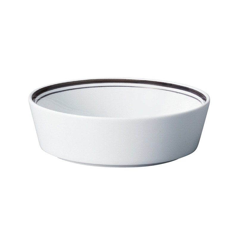 ミヤザキ食器 ラック ポーセレン アクセス ディーライン ボール 16cm グレー RA16303ACGY 1個（ご注文単位12個）【直送品】