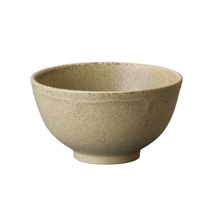 ミヤザキ食器 エムスタイル 梨花 ライスボール 11cm ベージュ RN1113BE 1個（ご注文単位6個）【直送品】