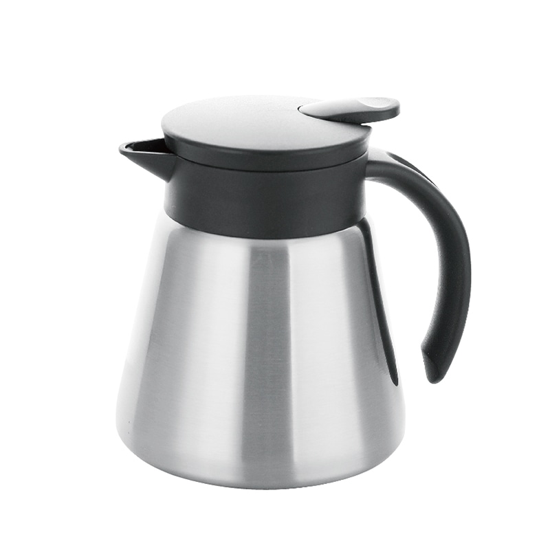 ミヤザキ食器 エムスタイル ステンレスポット 0.6L ステンレスカラー RS0106ST 1個（ご注文単位40個）【直送品】