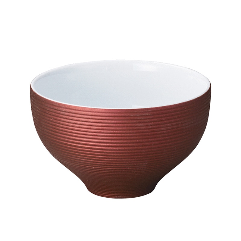 ミヤザキ食器 エムスタイル イルデパン カラー ボール 14cm ワインレッド XIL1403RD 1個（ご注文単位4個）【直送品】