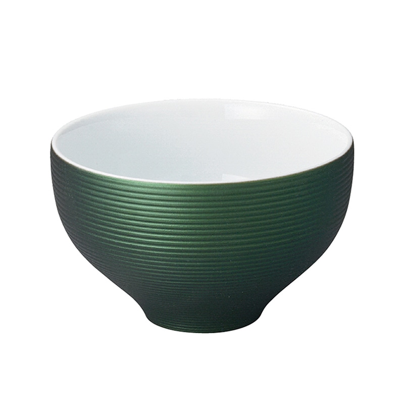 ミヤザキ食器 エムスタイル イルデパン カラー ボール 14cm フォレストグリーン XIL1403FG 1個（ご注文単位4個）【直送品】