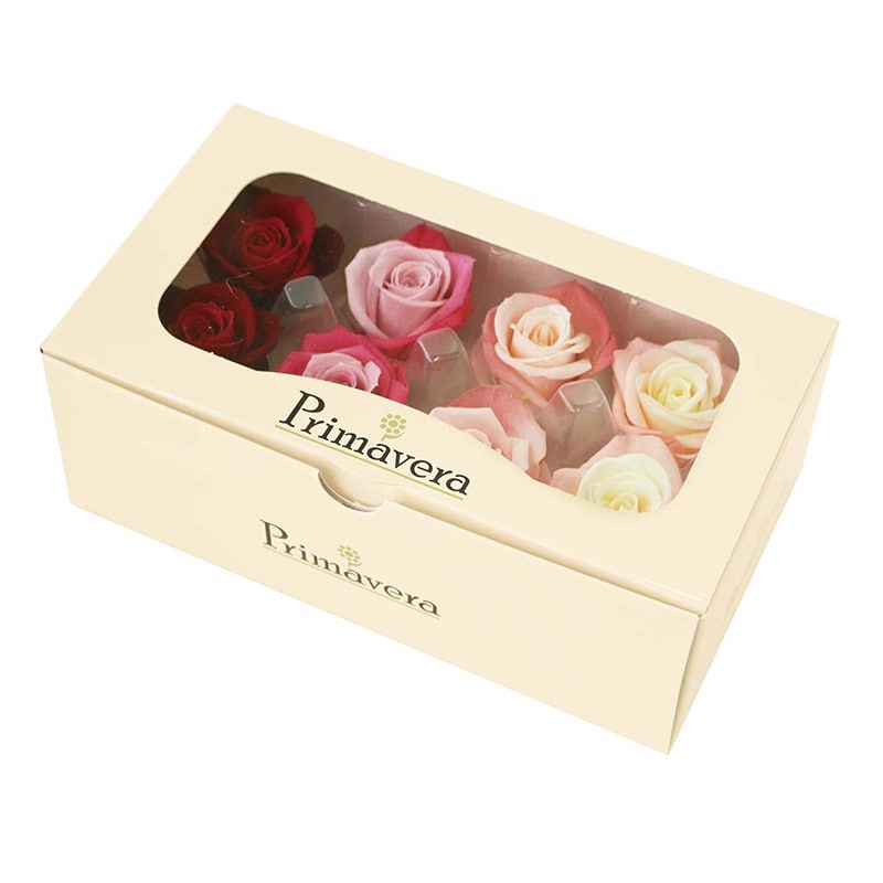 モノ・インターナショナル Primavera プリザーブドフラワー 87480 ニーナキャンディー アソート ルージュパレット 1箱(ご注文単位1箱)【直送品】