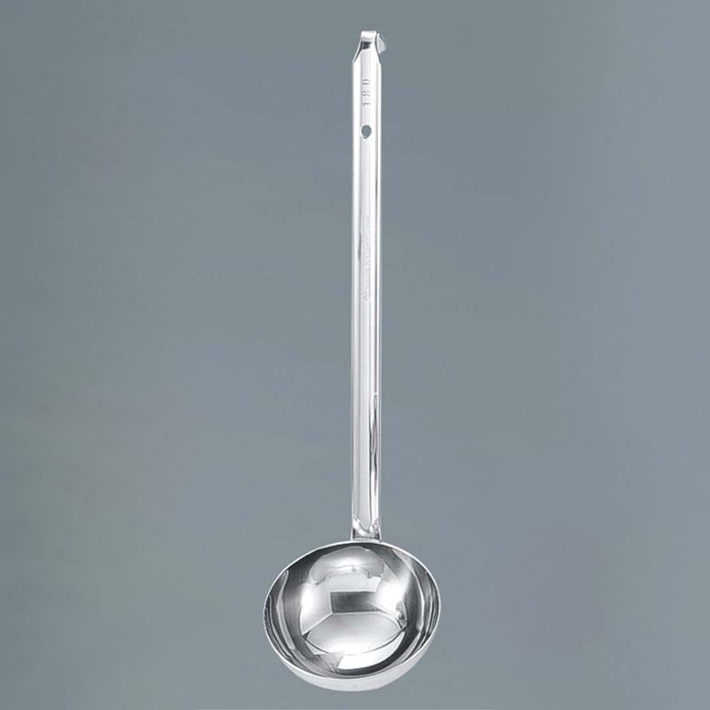 玉虎堂製作所 MA　18-8　ろう付け　スープレードル 180cc  1個（ご注文単位1個）【直送品】