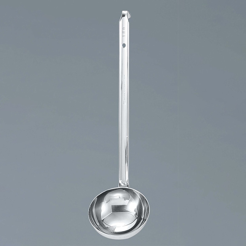 玉虎堂製作所 MA　18-8　ろう付け　スープレードル 350cc  1個（ご注文単位1個）【直送品】