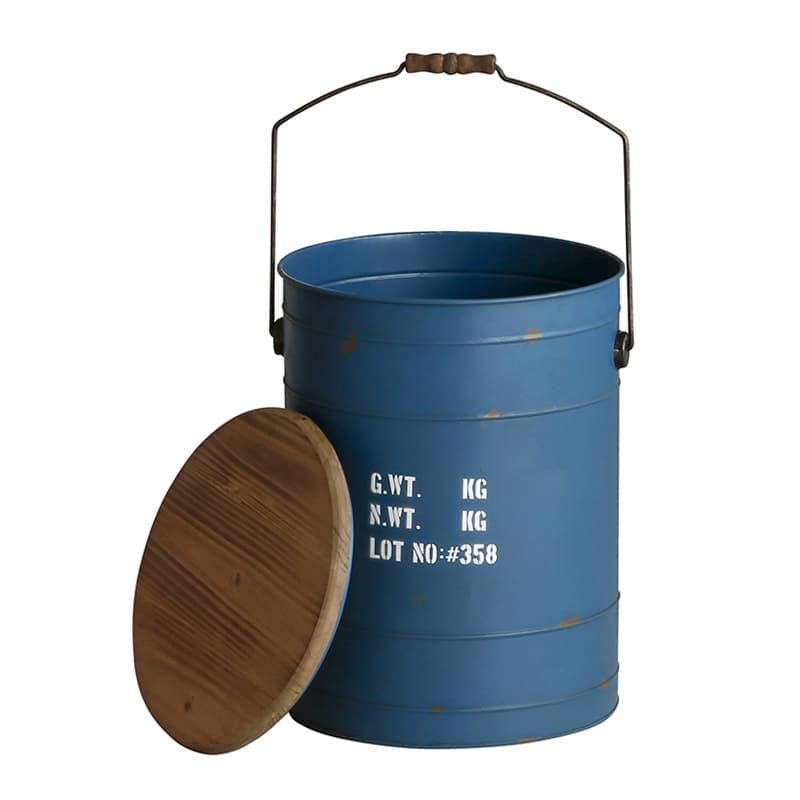 アビテ タブレビドン・ボックススツール ネイビー WO-501-NV 1個（ご注文単位1個）【直送品】