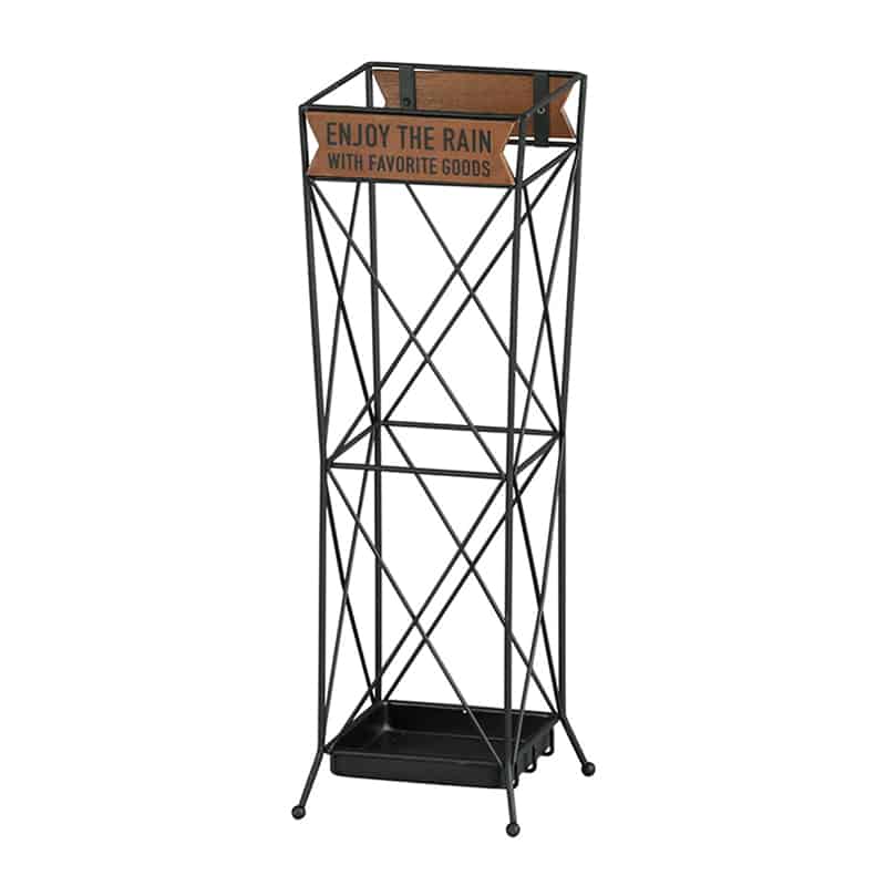 アビテ モボワ・アンブレラスタンド ブラック ZI-502-BK 1個（ご注文単位1個）【直送品】