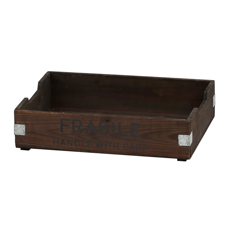 アビテ フラジール・スタッキングボックス S ブラウン WE-905-BR 1個（ご注文単位1個）【直送品】