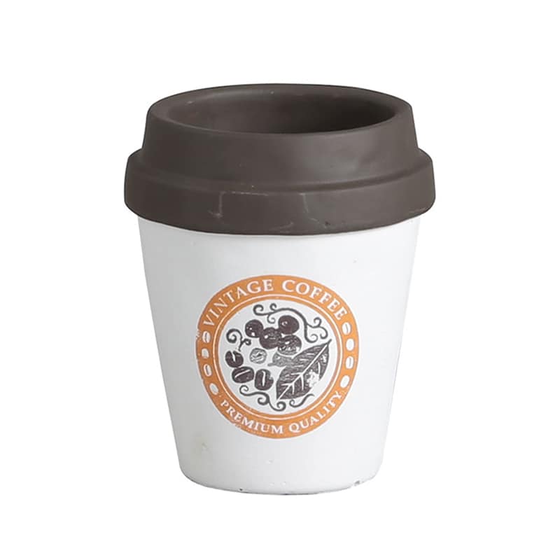 アビテ アンポルテ・フラワーポットB L ホワイト JL-704-WH 1個（ご注文単位6個）【直送品】