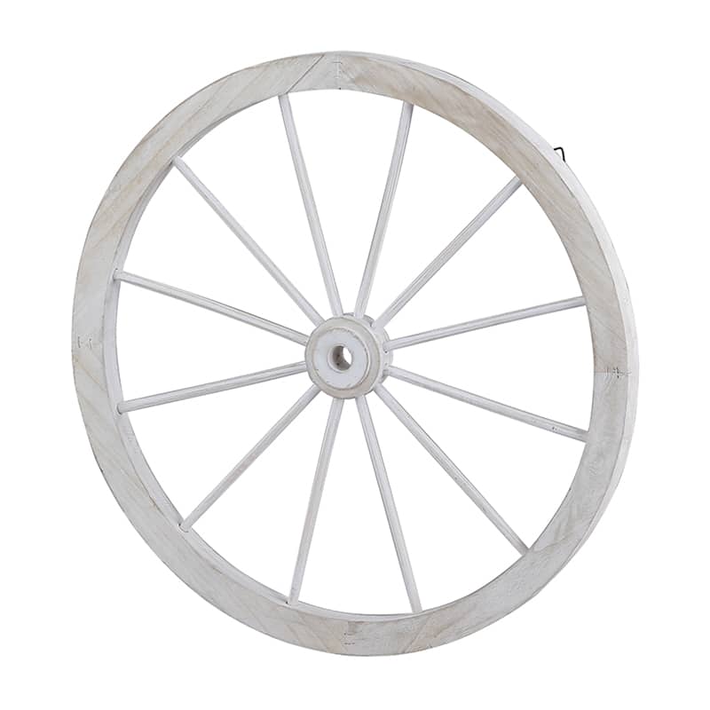 アビテ ウッド・ホイール L ホワイト WEA-502-WH 1個（ご注文単位1個）【直送品】