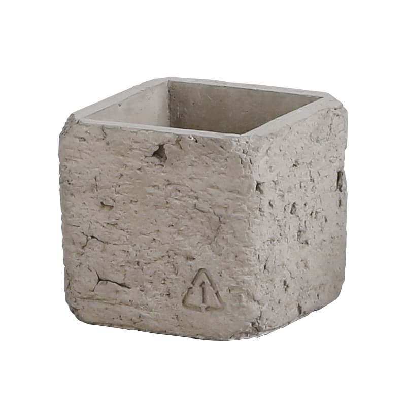 アビテ ブリック・スクエアポット L ナチュラル JLA-602-NA 1個（ご注文単位4個）【直送品】