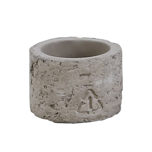 アビテ ブリック・ラウンドポット S ナチュラル JLA-603-NA 1個（ご注文単位6個）【直送品】