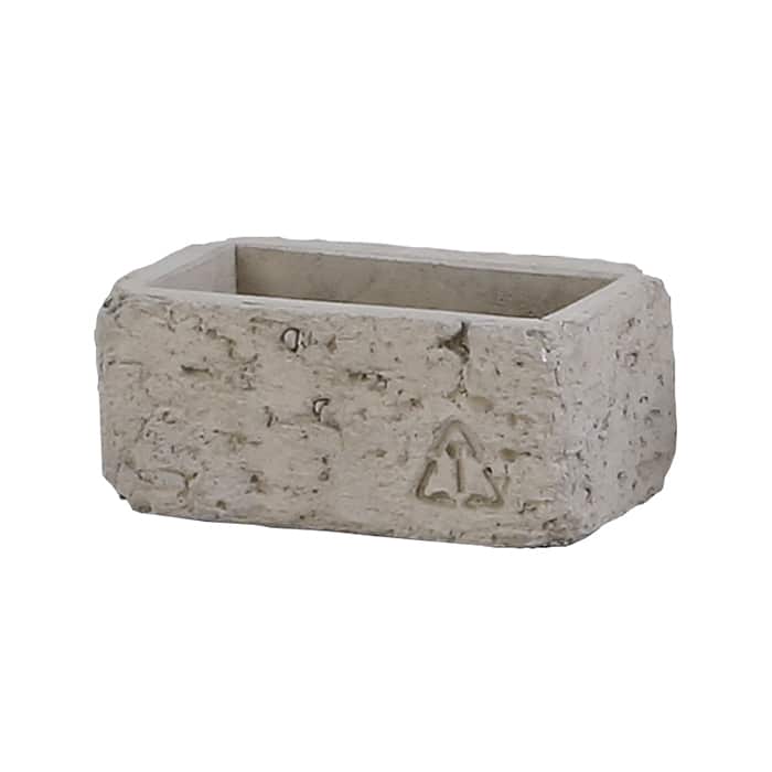 アビテ ブリック・レクトポット S ナチュラル JLA-605-NA 1個（ご注文単位6個）【直送品】