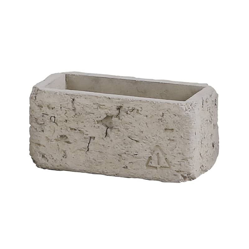 アビテ ブリック・レクトポット L ナチュラル JLA-606-NA 1個（ご注文単位4個）【直送品】