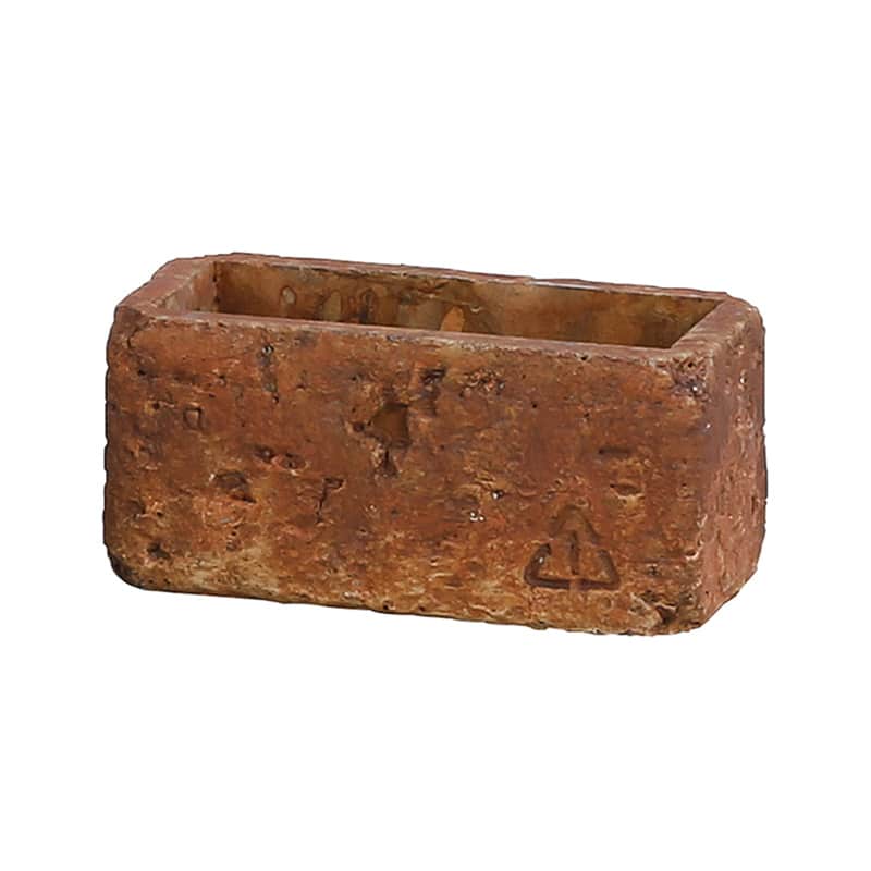 アビテ ブリック・レクトポット L ブラウン JLA-606-BR 1個（ご注文単位4個）【直送品】