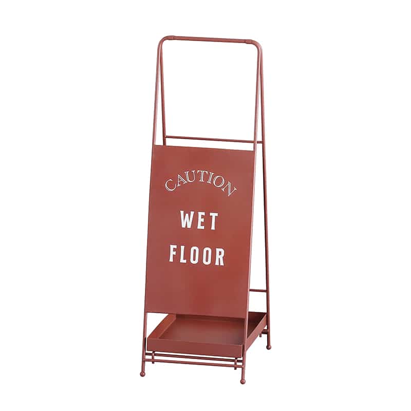 アビテ アタンシヨン・アンブレラスタンド レッド ZU-501-RE 1個（ご注文単位1個）【直送品】