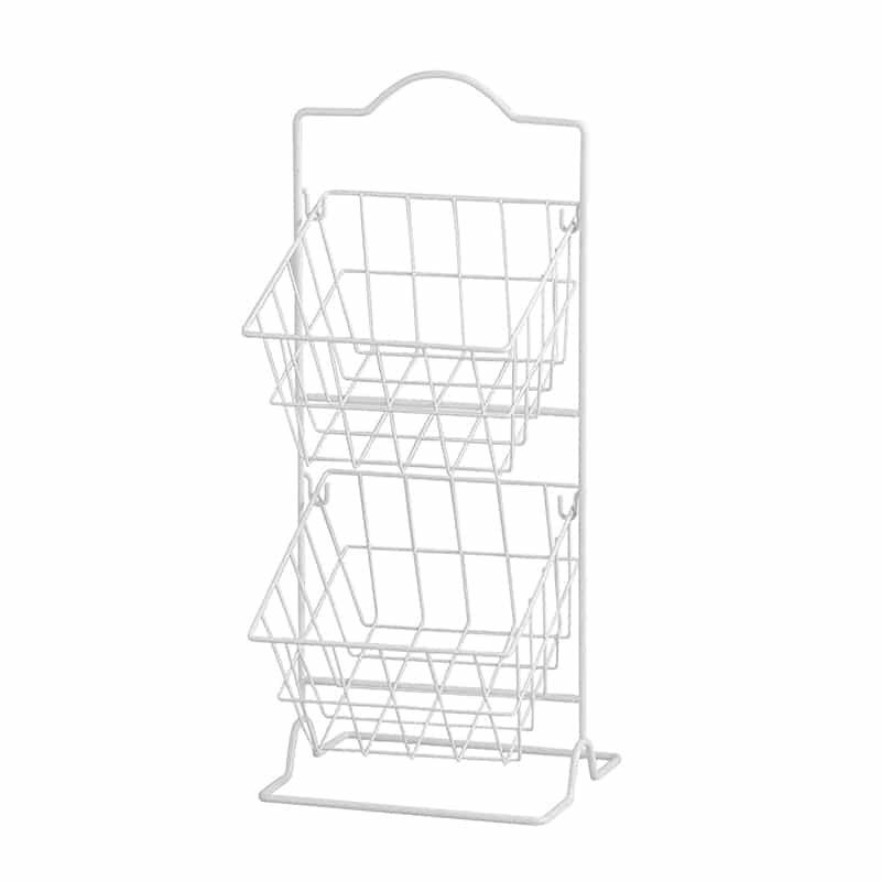 アビテ アーチ・スクエアバスケット アイボリー FI-602-IV 1個（ご注文単位1個）【直送品】