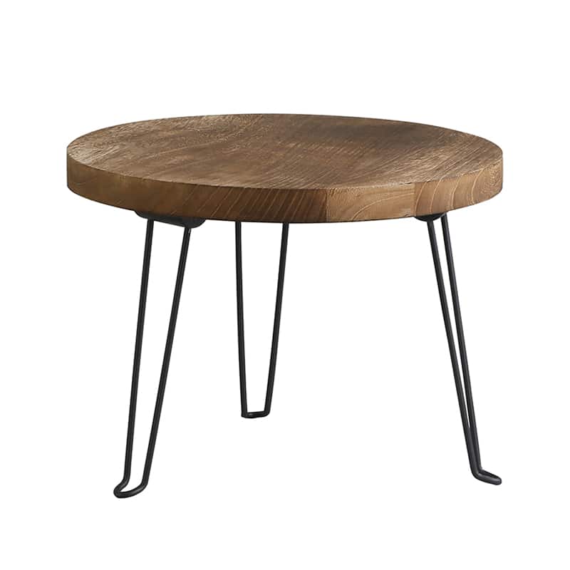 アビテ アーバン・フォールドラウンドテーブル S ブラック JN-503-BK 1個（ご注文単位1個）【直送品】