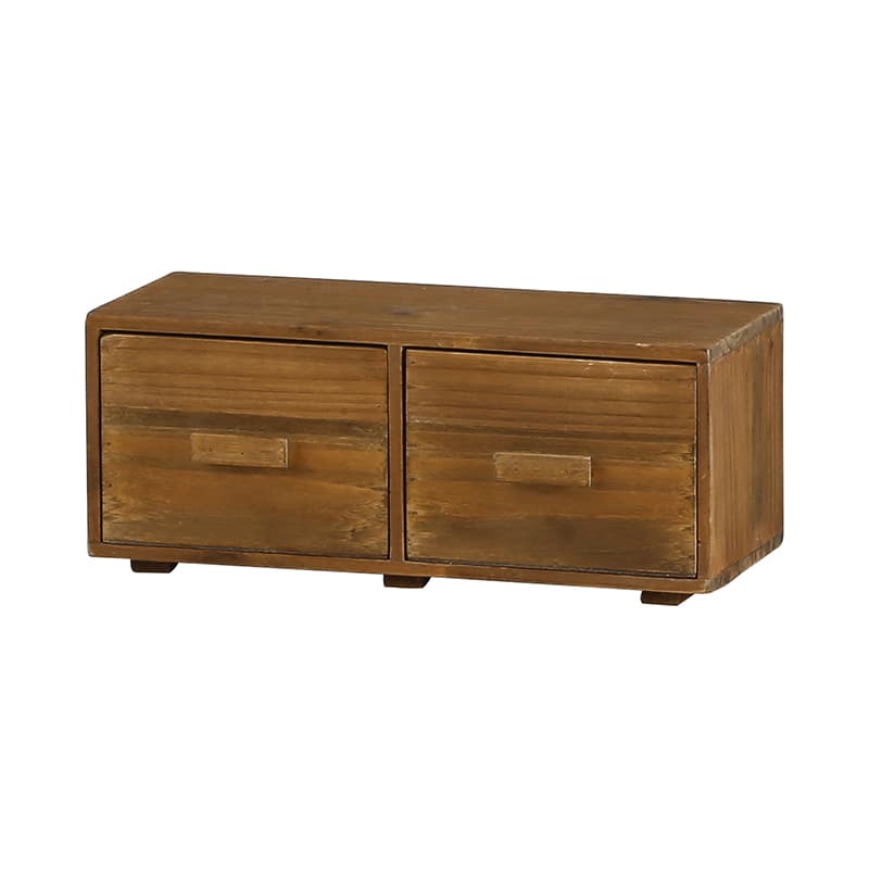 アビテ ドゥー・チェスト S ブラウン YI-603-BR 1個（ご注文単位1個）【直送品】