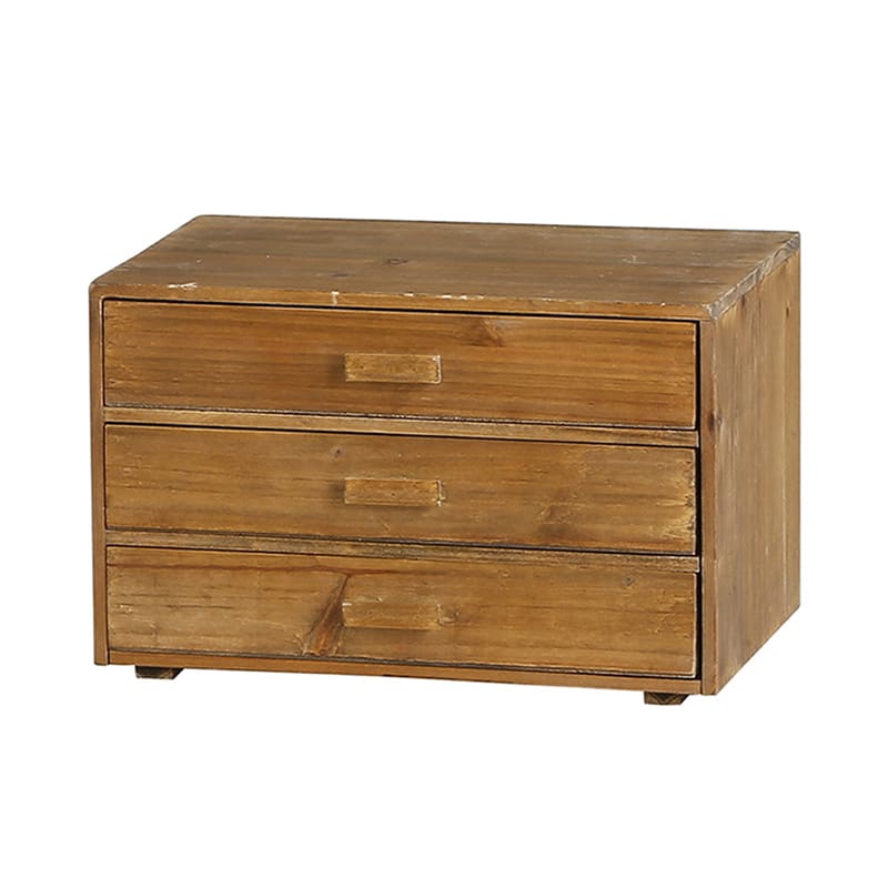 アビテ ドゥー・チェスト L ブラウン YI-605-BR 1個（ご注文単位1個）【直送品】