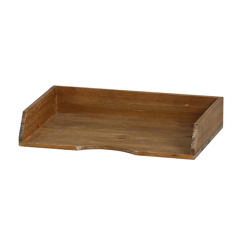 アビテ ドゥー・ペーパートレー ブラウン YI-606-BR 1個（ご注文単位1個）【直送品】